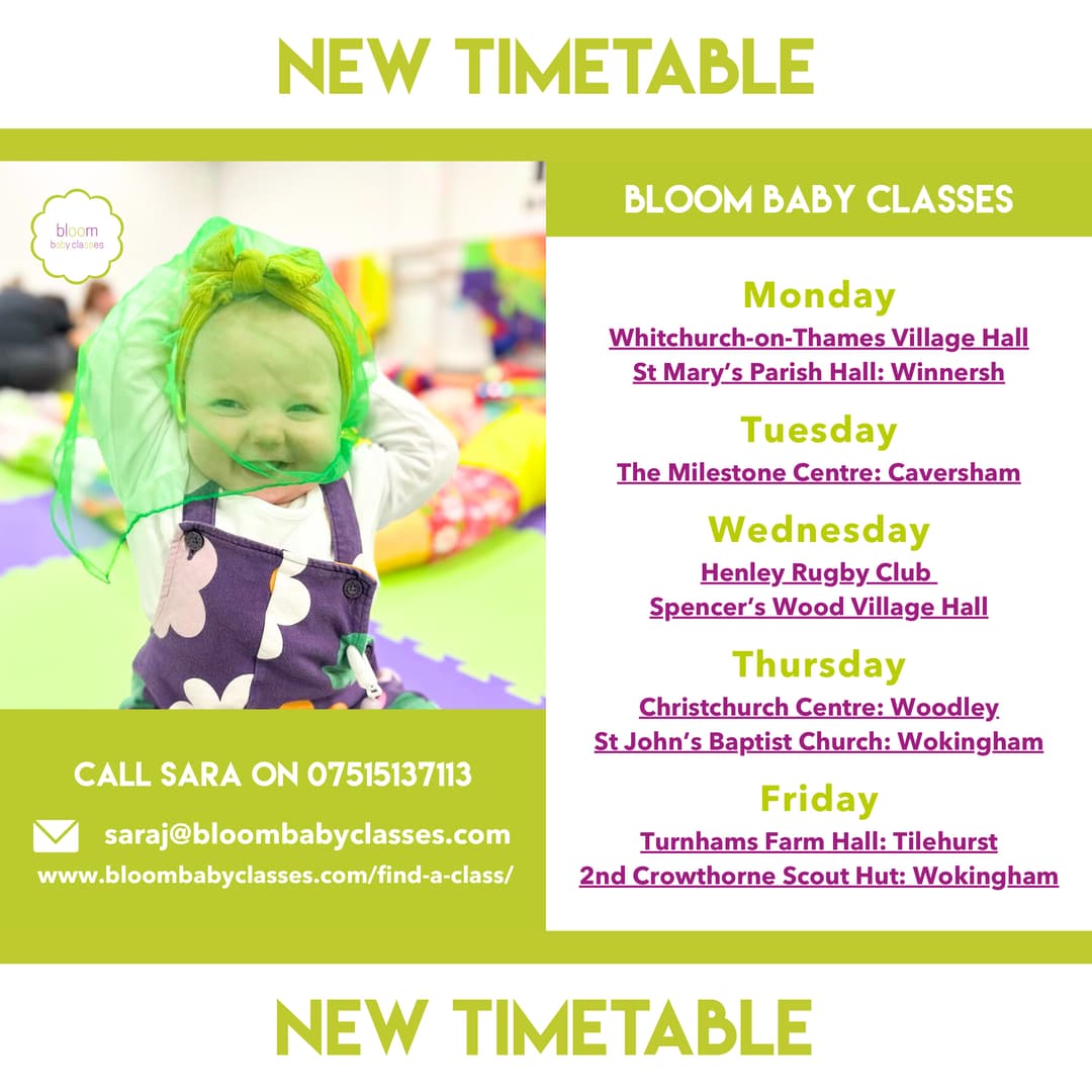 Bloom Baby Classes Reading South and Wokingham - image 1