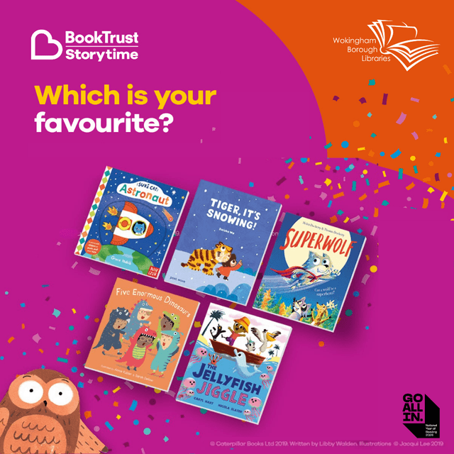 Bookstart Storytime Prize Sessions 2026